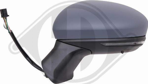 Diederichs 4407225 - Зовнішнє дзеркало autozip.com.ua