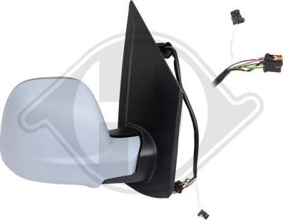 Diederichs 4098324 - Зовнішнє дзеркало autozip.com.ua