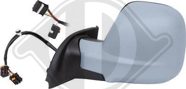 Diederichs 4014725 - Зовнішнє дзеркало autozip.com.ua