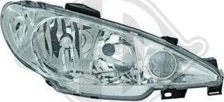 Diederichs 4225983 - Основна фара autozip.com.ua
