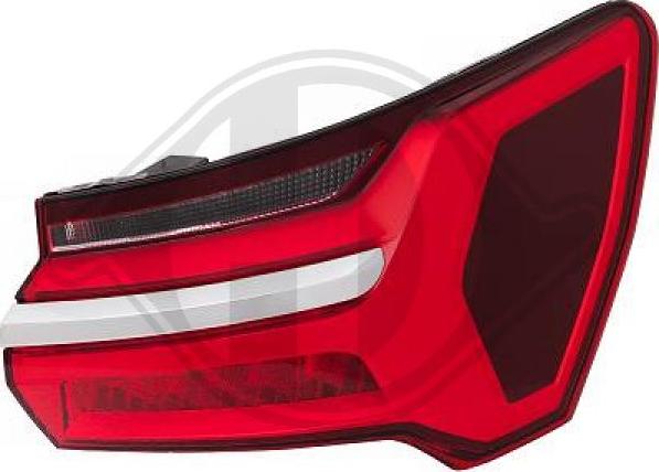 Diederichs 1029090 - Задній ліхтар autozip.com.ua
