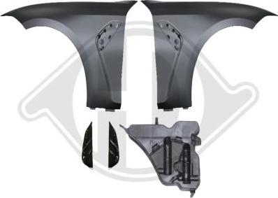 Diederichs 1219232 - Крило autozip.com.ua