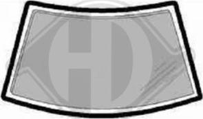 Diederichs 8302402 - Прокладка, вітрове скло autozip.com.ua