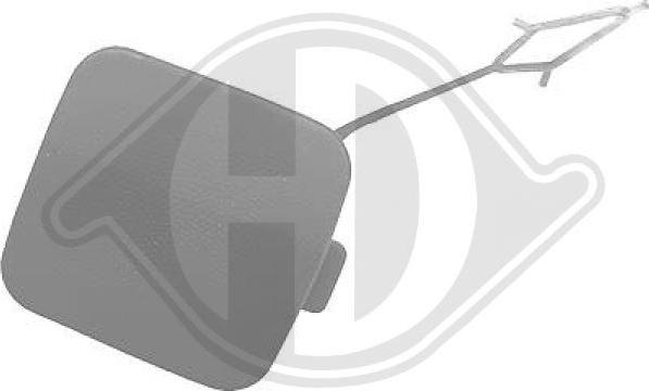 Diederichs 2298667 - Заслінка, буксирний гак autozip.com.ua