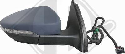 Diederichs 2248326 - Зовнішнє дзеркало autozip.com.ua