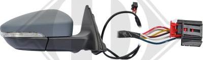 Diederichs 2233324 - Зовнішнє дзеркало autozip.com.ua
