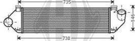 Diederichs DCA1018 - Интеркулер autozip.com.ua