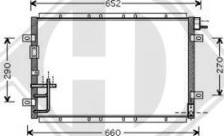 Diederichs DCC1531 - Конденсатор, кондиціонер autozip.com.ua