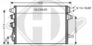 Diederichs DCC1066 - Конденсатор, кондиціонер autozip.com.ua