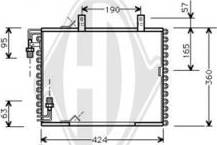 Diederichs DCC1039 - Конденсатор, кондиціонер autozip.com.ua