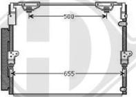 Diederichs DCC1831 - Конденсатор, кондиціонер autozip.com.ua