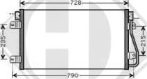 Diederichs DCC1350 - Конденсатор, кондиціонер autozip.com.ua