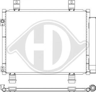 Diederichs DCC1793 - Конденсатор, кондиціонер autozip.com.ua