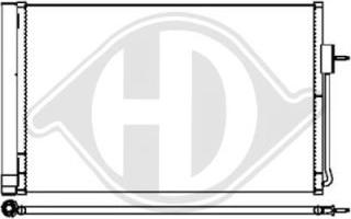 Diederichs DCC1740 - Конденсатор, кондиціонер autozip.com.ua