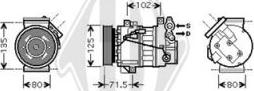 Diederichs DCK1494 - Компресор, кондиціонер autozip.com.ua