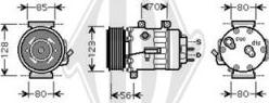 Diederichs DCK1445 - Компресор, кондиціонер autozip.com.ua