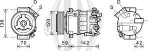 Diederichs DCK1430 - Компресор, кондиціонер autozip.com.ua