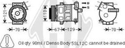 Diederichs DCK1429 - Компресор, кондиціонер autozip.com.ua
