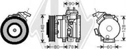 Diederichs DCK1540 - Компресор, кондиціонер autozip.com.ua