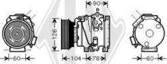 Diederichs DCK1541 - Компресор, кондиціонер autozip.com.ua