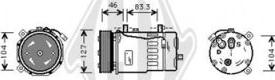 Diederichs DCK1568 - Компресор, кондиціонер autozip.com.ua