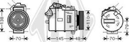 Diederichs DCK1100 - Компресор, кондиціонер autozip.com.ua