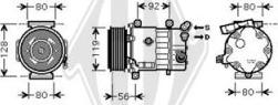 Diederichs DCK1185 - Компресор, кондиціонер autozip.com.ua