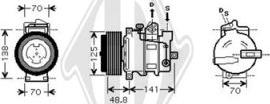 Diederichs DCK1350 - Компресор, кондиціонер autozip.com.ua