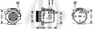 Diederichs DCK1360 - Компресор, кондиціонер autozip.com.ua