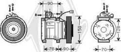 Diederichs DCK1297 - Компресор, кондиціонер autozip.com.ua