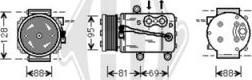 Diederichs DCK1256 - Компресор, кондиціонер autozip.com.ua