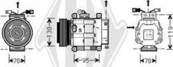 Diederichs DCK1208 - Компресор, кондиціонер autozip.com.ua