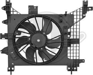 Diederichs DCL1076 - Вентилятор, охолодження двигуна autozip.com.ua