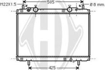 Diederichs DCM1932 - Радіатор, охолодження двигуна autozip.com.ua