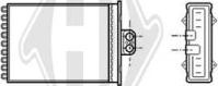 Diederichs DCM1163 - Теплообмінник, опалення салону autozip.com.ua