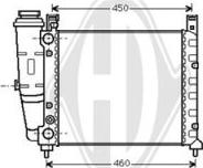 Diederichs DCM1891 - Радіатор, охолодження двигуна autozip.com.ua