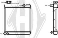 Diederichs DCM1364 - Радіатор, охолодження двигуна autozip.com.ua