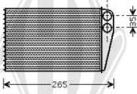 Diederichs DCM1216 - Теплообмінник, опалення салону autozip.com.ua