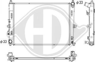 Diederichs DCM3917 - Радіатор, охолодження двигуна autozip.com.ua