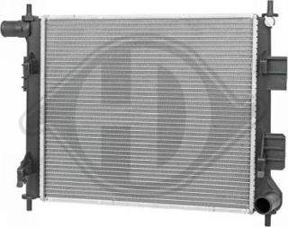Diederichs DCM3975 - Радіатор, охолодження двигуна autozip.com.ua