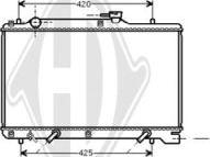 Diederichs DCM3079 - Радіатор, охолодження двигуна autozip.com.ua