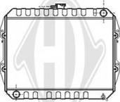 Diederichs DCM3397 - Радіатор, охолодження двигуна autozip.com.ua