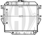 Diederichs DCM3332 - Радіатор, охолодження двигуна autozip.com.ua