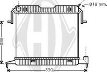 Diederichs DCM2577 - Радіатор, охолодження двигуна autozip.com.ua