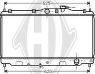 Diederichs DCM2128 - Радіатор, охолодження двигуна autozip.com.ua