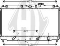 Diederichs DCM2127 - Радіатор, охолодження двигуна autozip.com.ua