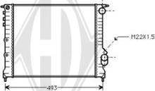 Diederichs DCM2864 - Радіатор, охолодження двигуна autozip.com.ua