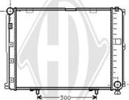 Diederichs DCM2307 - Радіатор, охолодження двигуна autozip.com.ua