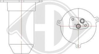 Diederichs DCT1032 - Осушувач, кондиціонер autozip.com.ua