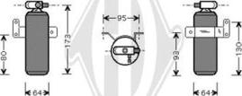 Diederichs DCT1077 - Осушувач, кондиціонер autozip.com.ua